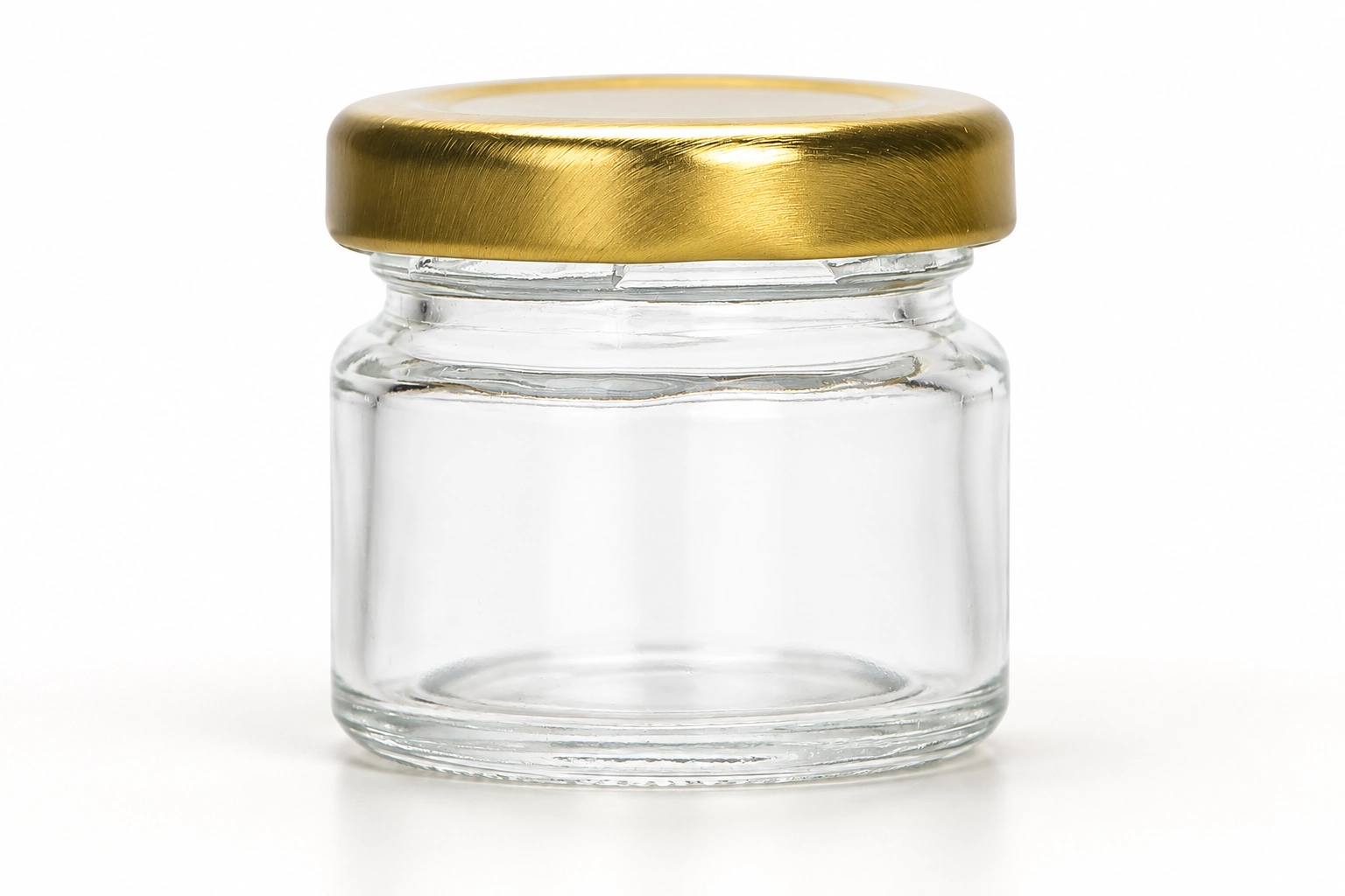 25 ml Mini Round Glass Honey Jar